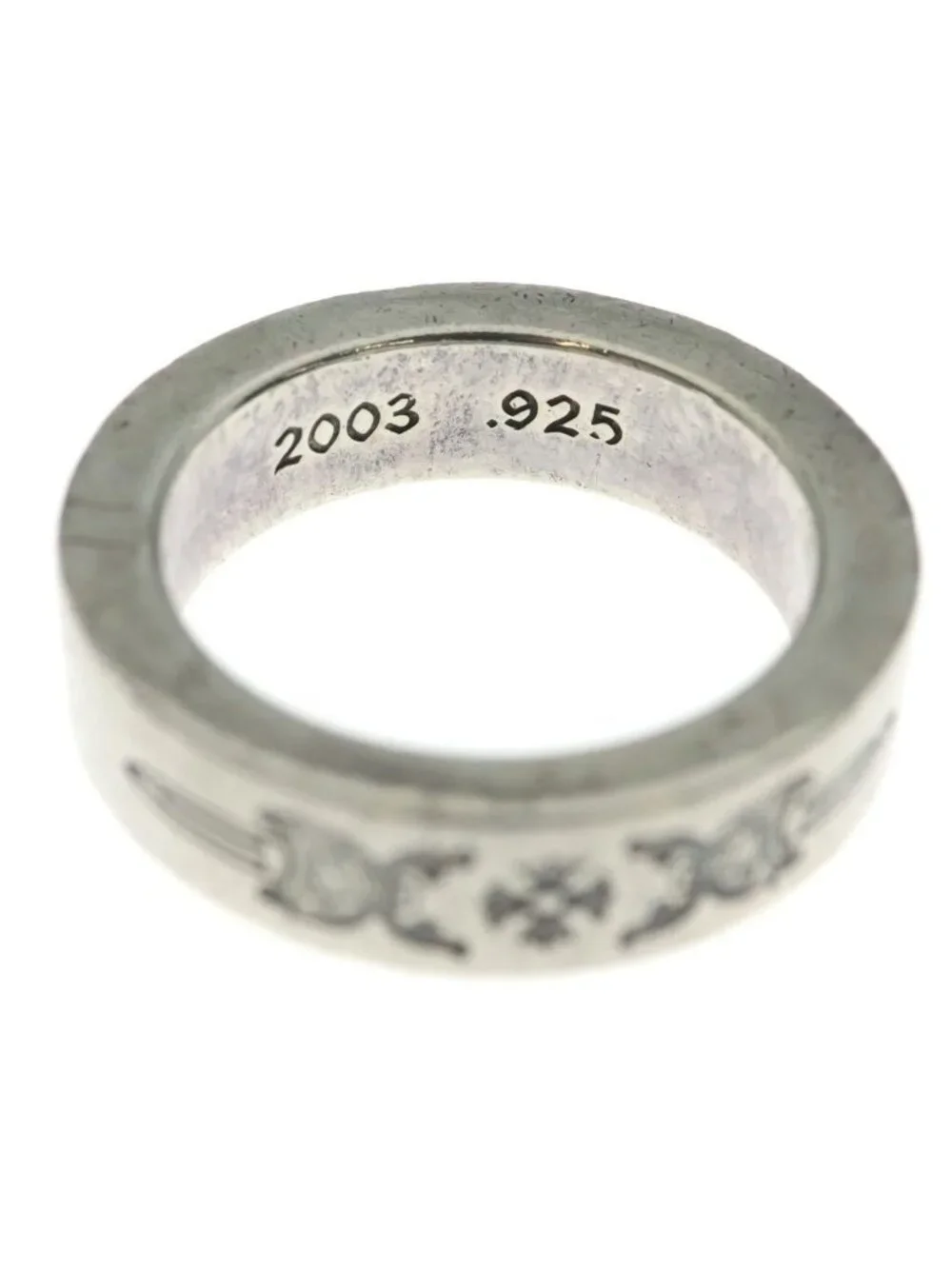 Chrome Hearts Spacer Dagger Ring Silver
